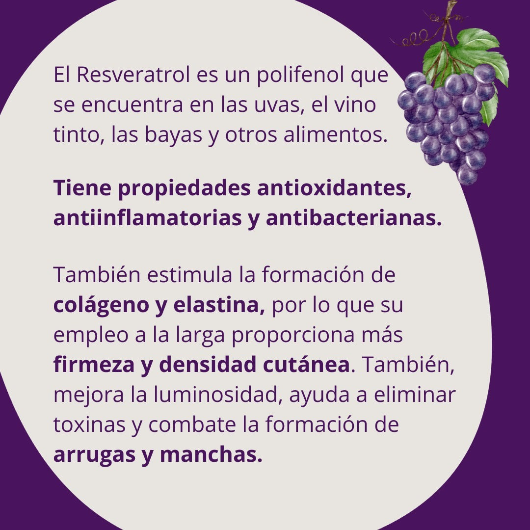 RESVERATROL 120 Cápsulas | Rinde 2 meses